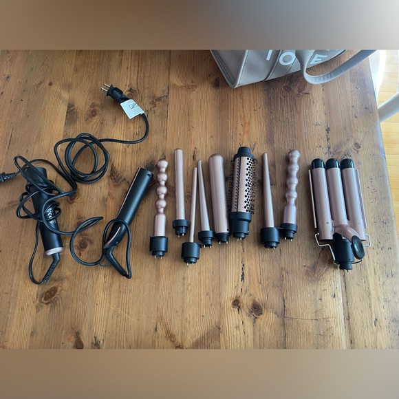 Interchangeable Hair Styling Tool Set